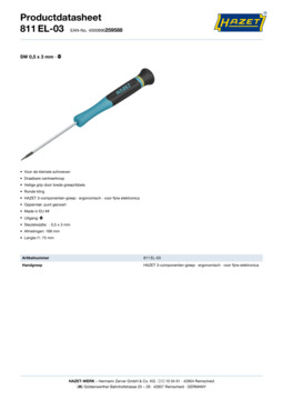 811el-03_datasheet_nl.pdf