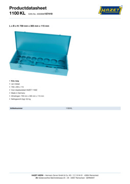 1100kl_datasheet_nl.pdf