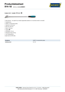 914-18_datasheet_nl.pdf