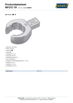 6612c-19_datasheet_nl.pdf