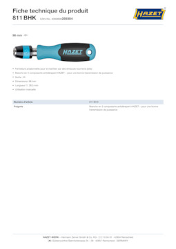811bhk_datasheet_fr.pdf