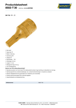 8502-t30_datasheet_nl.pdf