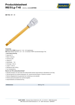 992slg-t45_datasheet_nl.pdf