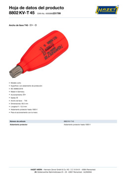 8802kv-t45_datasheet_es.pdf