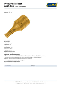 8502-t25_datasheet_nl.pdf
