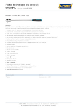 916hpl_datasheet_fr.pdf