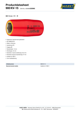 900kv-15_datasheet_nl.pdf