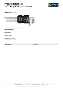 2105alg_10h_datasheet_nl.pdf