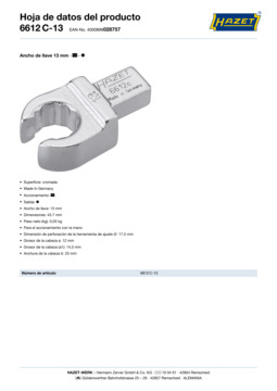 6612c-13_datasheet_es.pdf