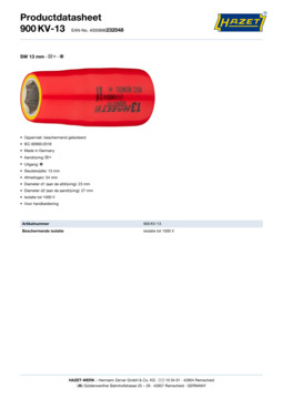 900kv-13_datasheet_nl.pdf