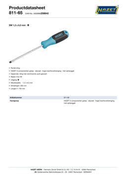 811-65_datasheet_nl.pdf
