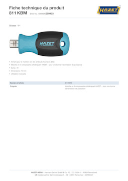 811kbm_datasheet_fr.pdf