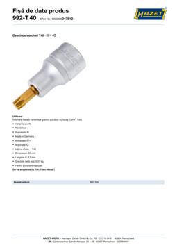 992-t40_datasheet_ro.pdf
