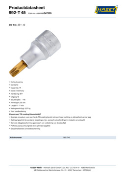 992-t45_datasheet_nl.pdf