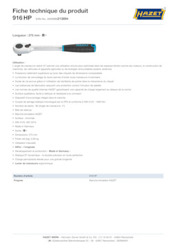 916hp_datasheet_fr.pdf