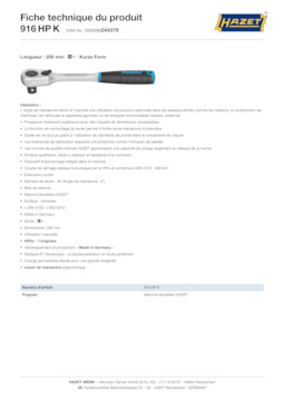 916hpk_datasheet_fr.pdf