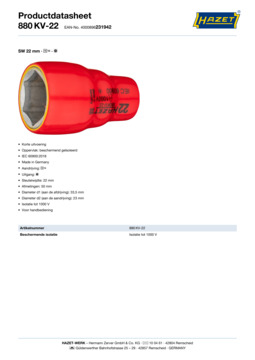 880kv-22_datasheet_nl.pdf