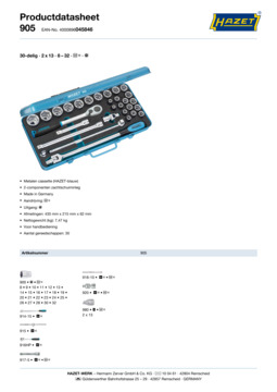 905_datasheet_nl.pdf