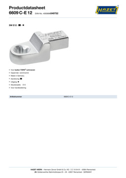 6609c-e12_datasheet_nl.pdf